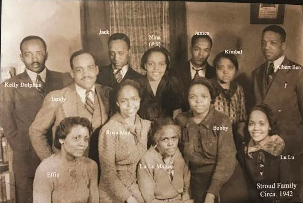 stroud family colorado c 1938 1942